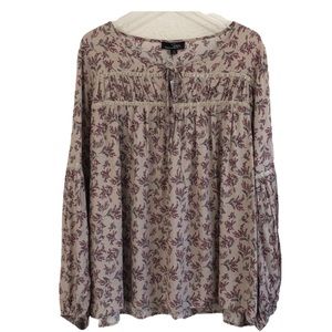 SUZANNE BETRO - HOLIDAY / WINTER PEASANT BLOUSE - B7